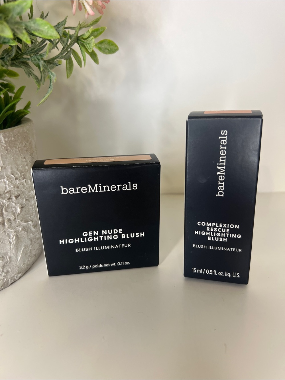 bareMinerals Gen Nude Highlighting Blush Duo - Opal Glow